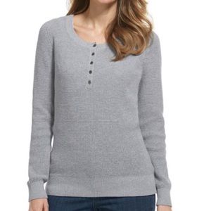 LL Bean Grey Henley